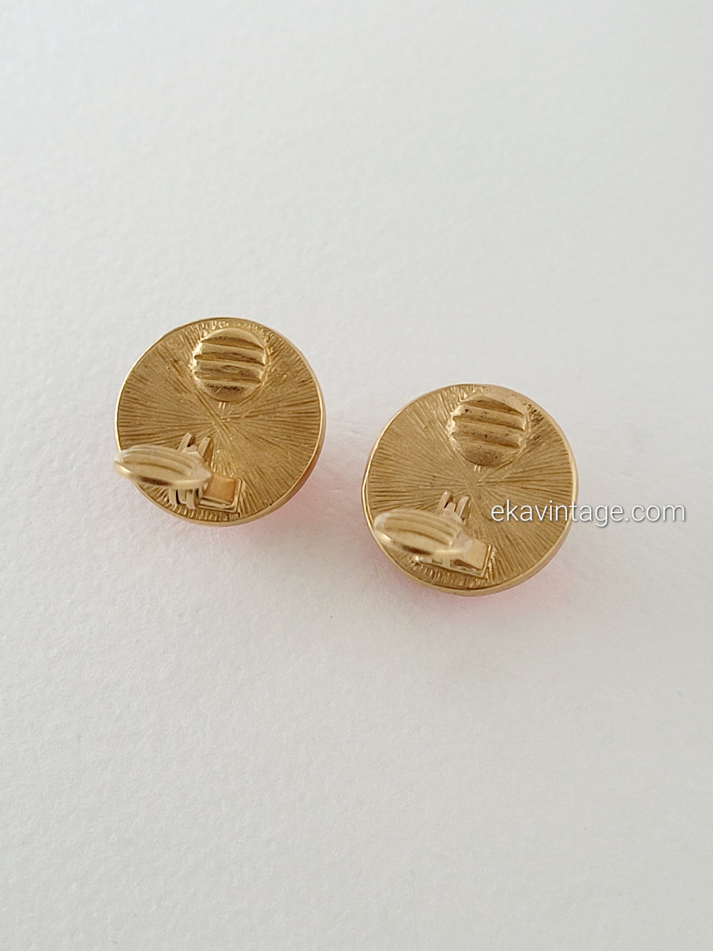 Monet - Boucles d'oreilles vintage