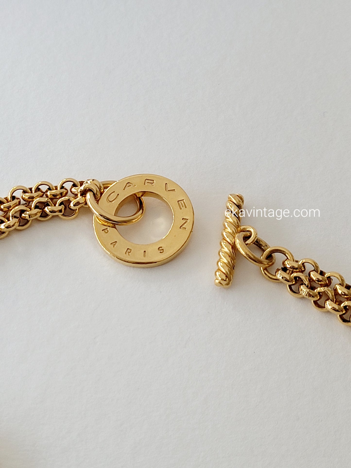 Carven Paris - Collier avec pendentif vintage