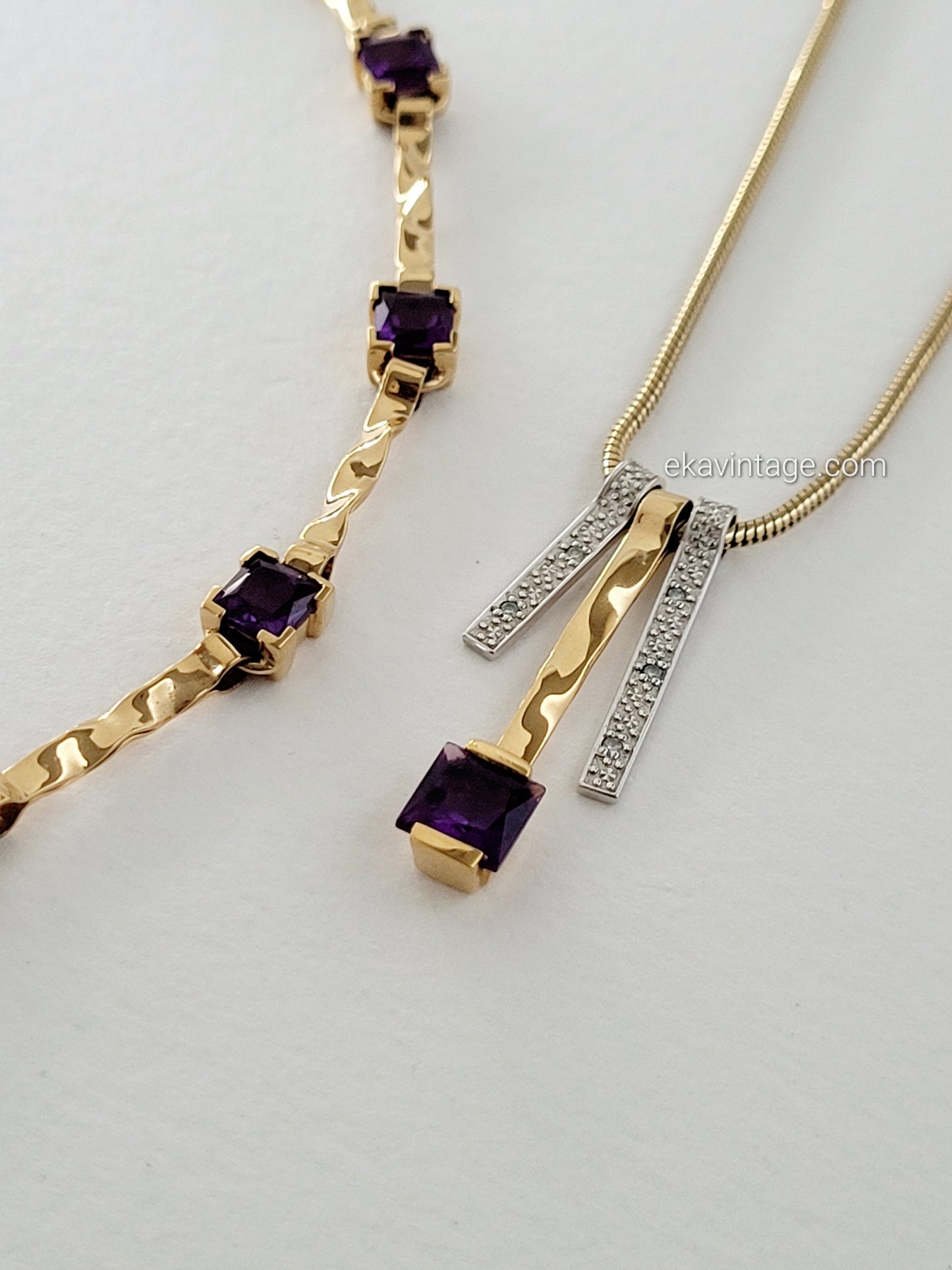 Balenciaga - Collier et bracelet doré