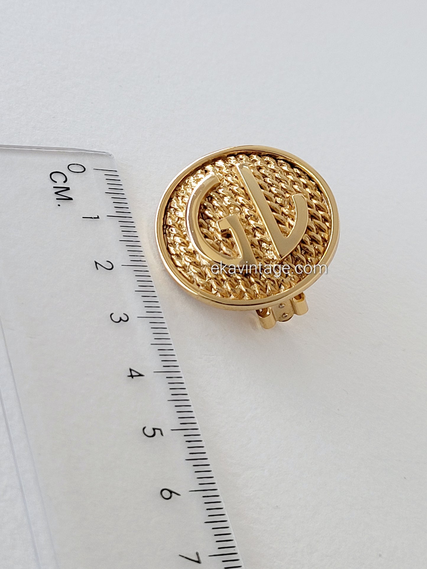 Guy Laroche - Boucles d'oreilles vintage GL