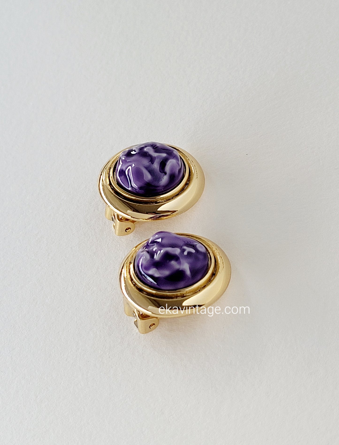 Orena Paris - Boucles d'oreilles vintage