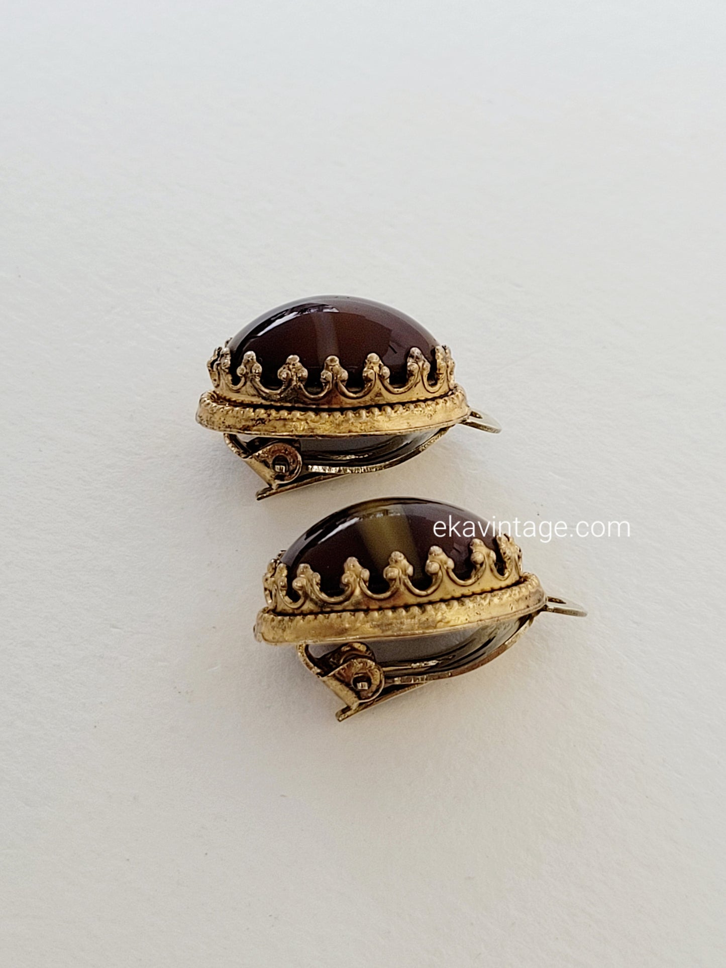 Western Germany- Boucles d'oreilles vintage