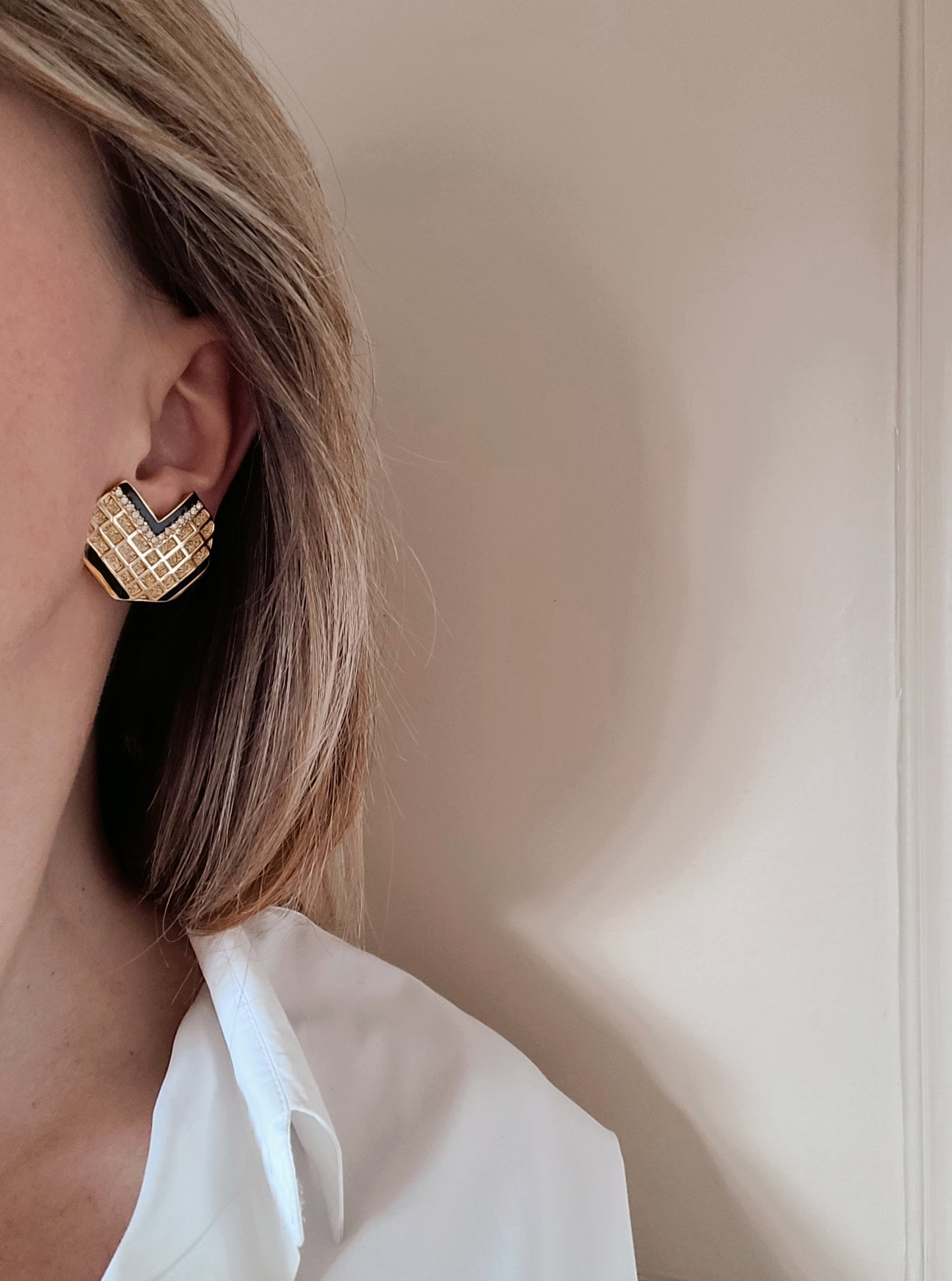 Balenciaga Paris  - Boucles d'oreilles vintage