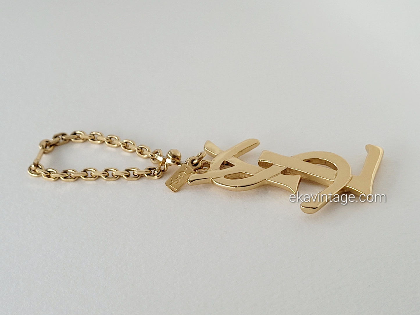 Yves Saint Laurent - Bijou de sac ou porte-clés vintage YSL