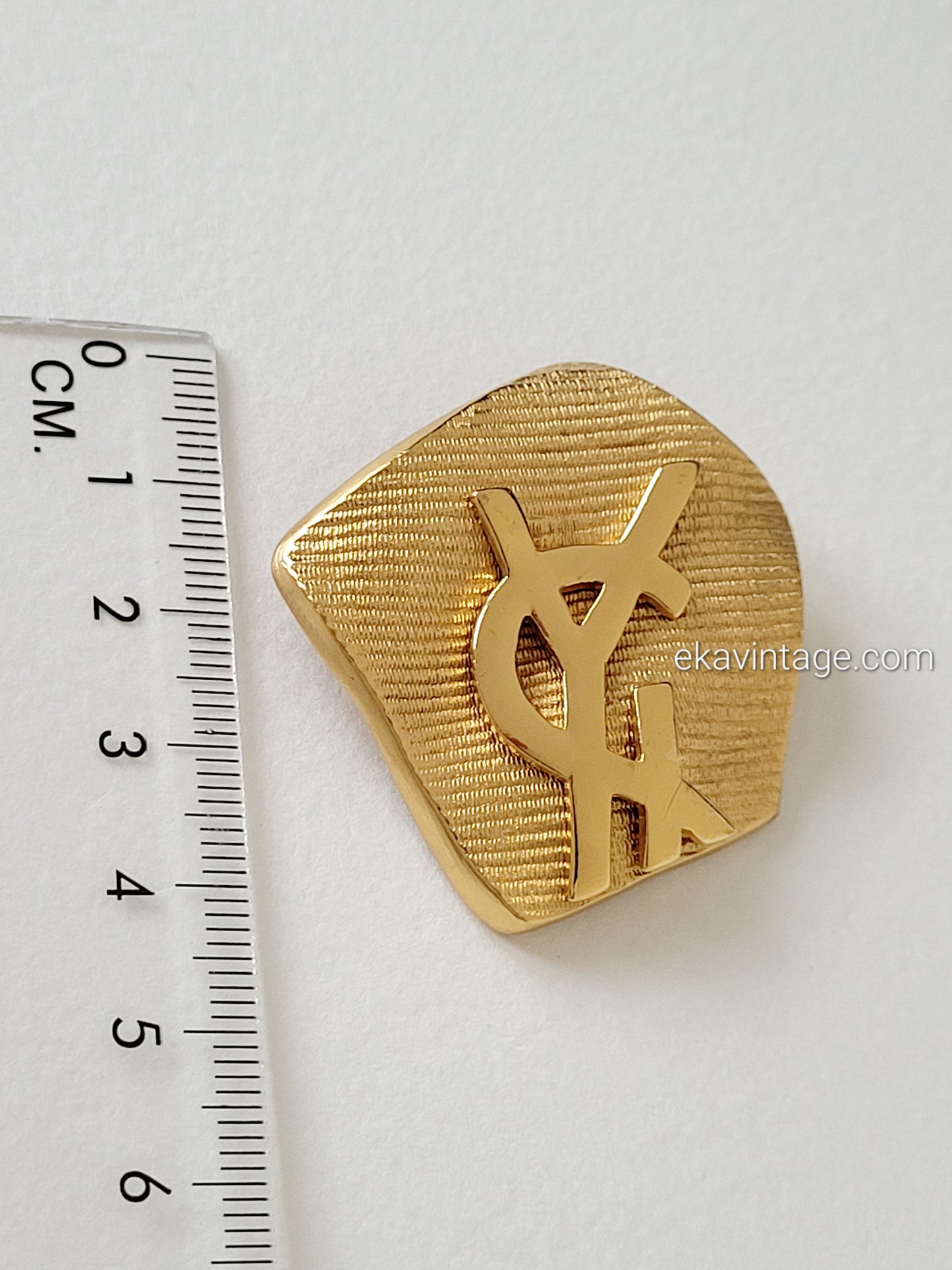 Yves Saint Laurent - Broche/Pendentif vintage Cœur YSL