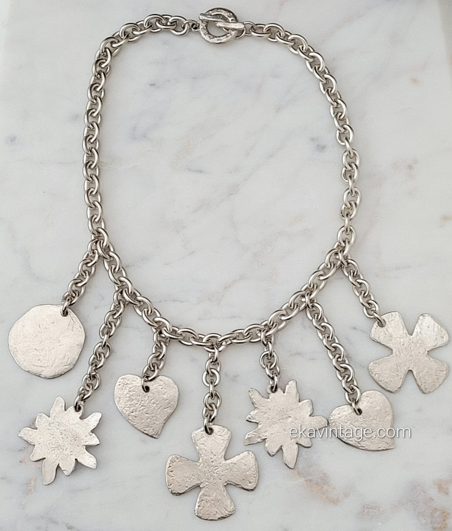 Agatha Paris - Collier vintage sept breloques
