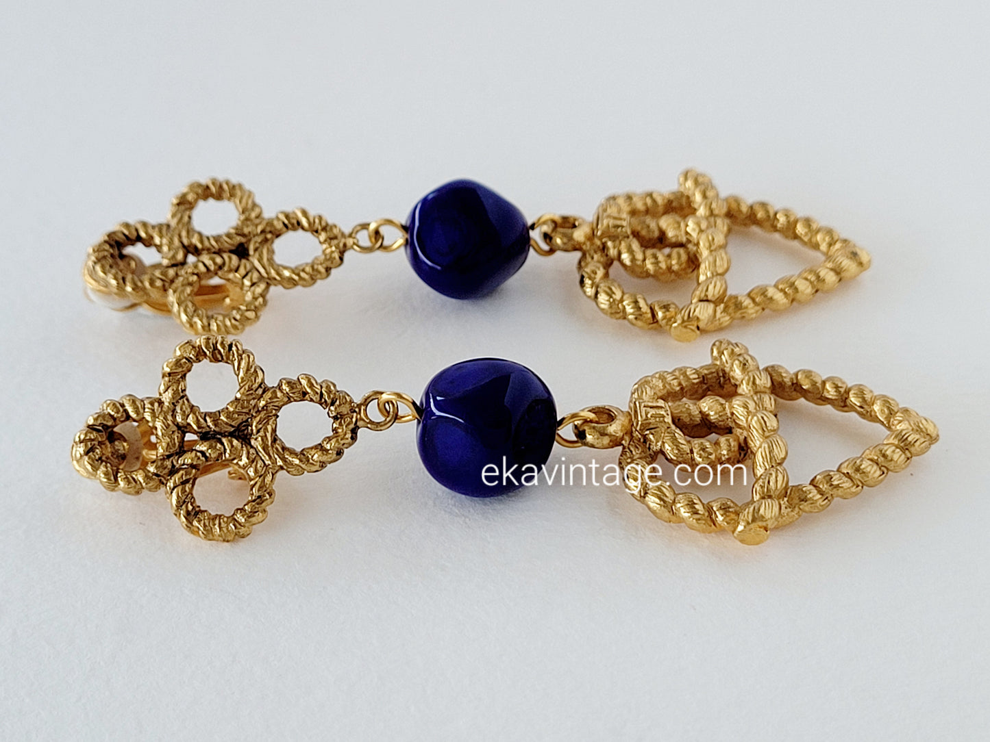 Ted Lapidus - Boucles d'oreilles pendantes