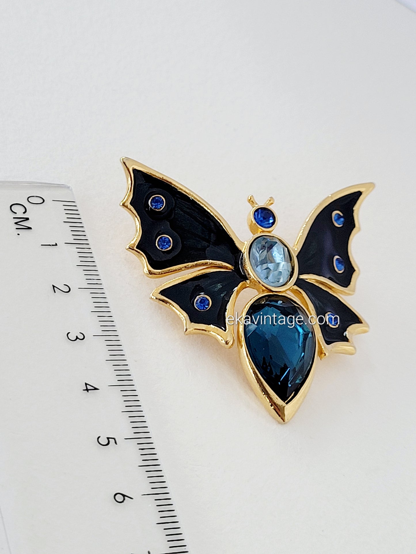 Broche vintage Papillion