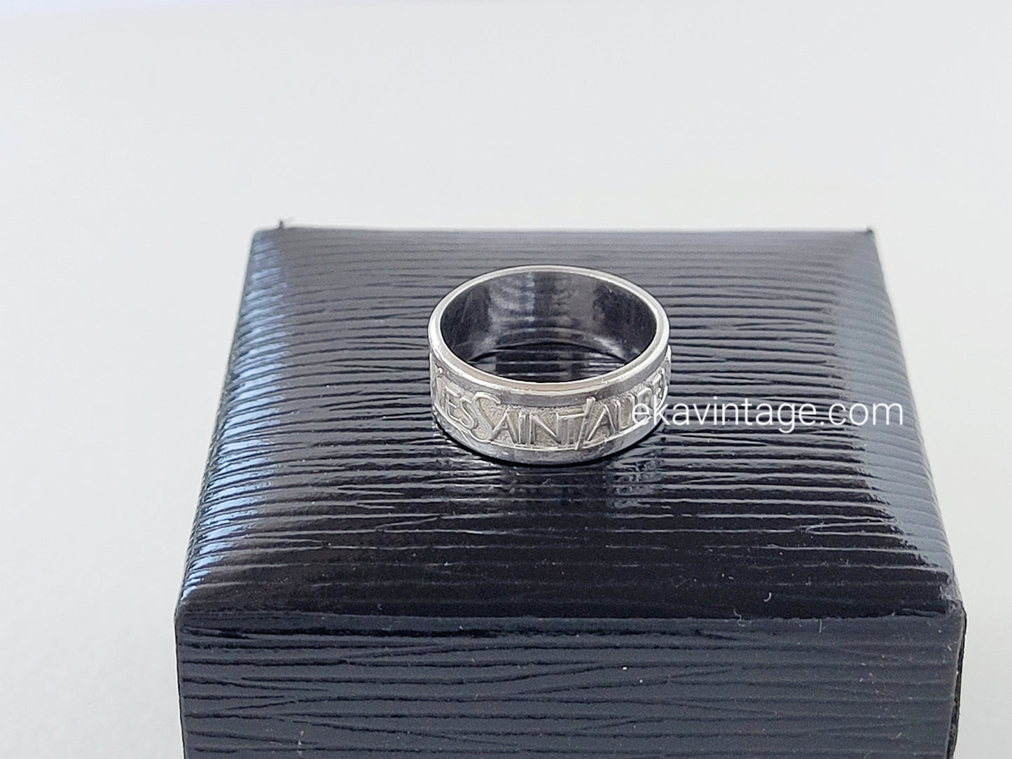 Yves Saint Laurent - Bague vintage en argent