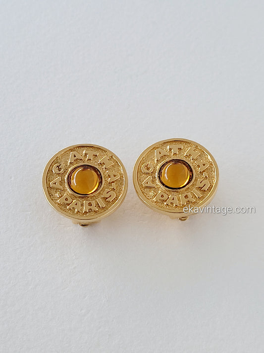 Agatha Paris-Boucles d'oreilles vintage