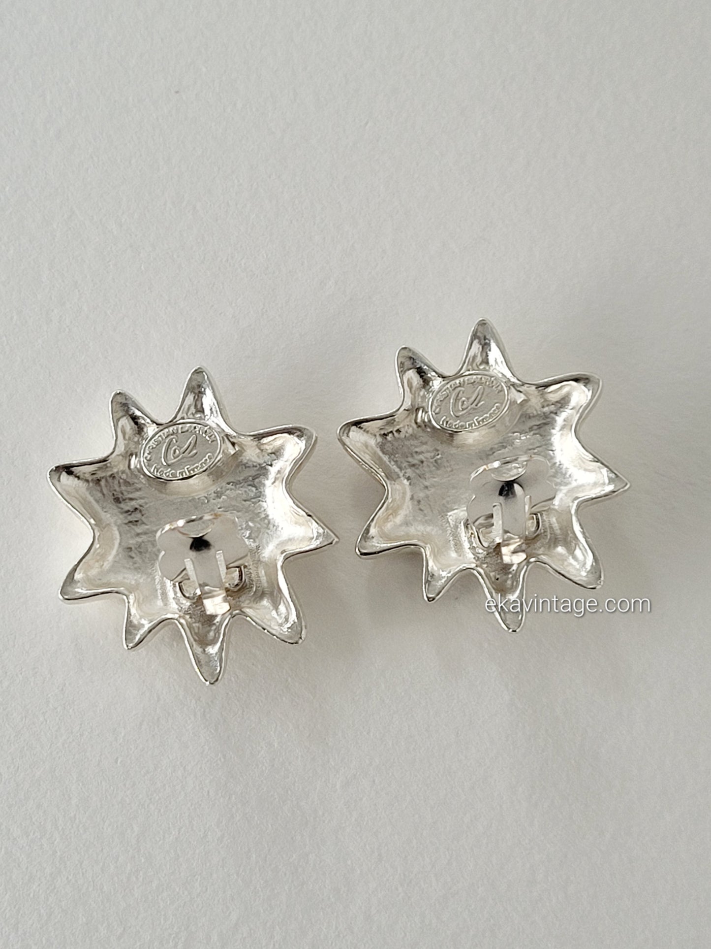 Christian Lacroix - Boucles d'oreilles vintage Étoile
