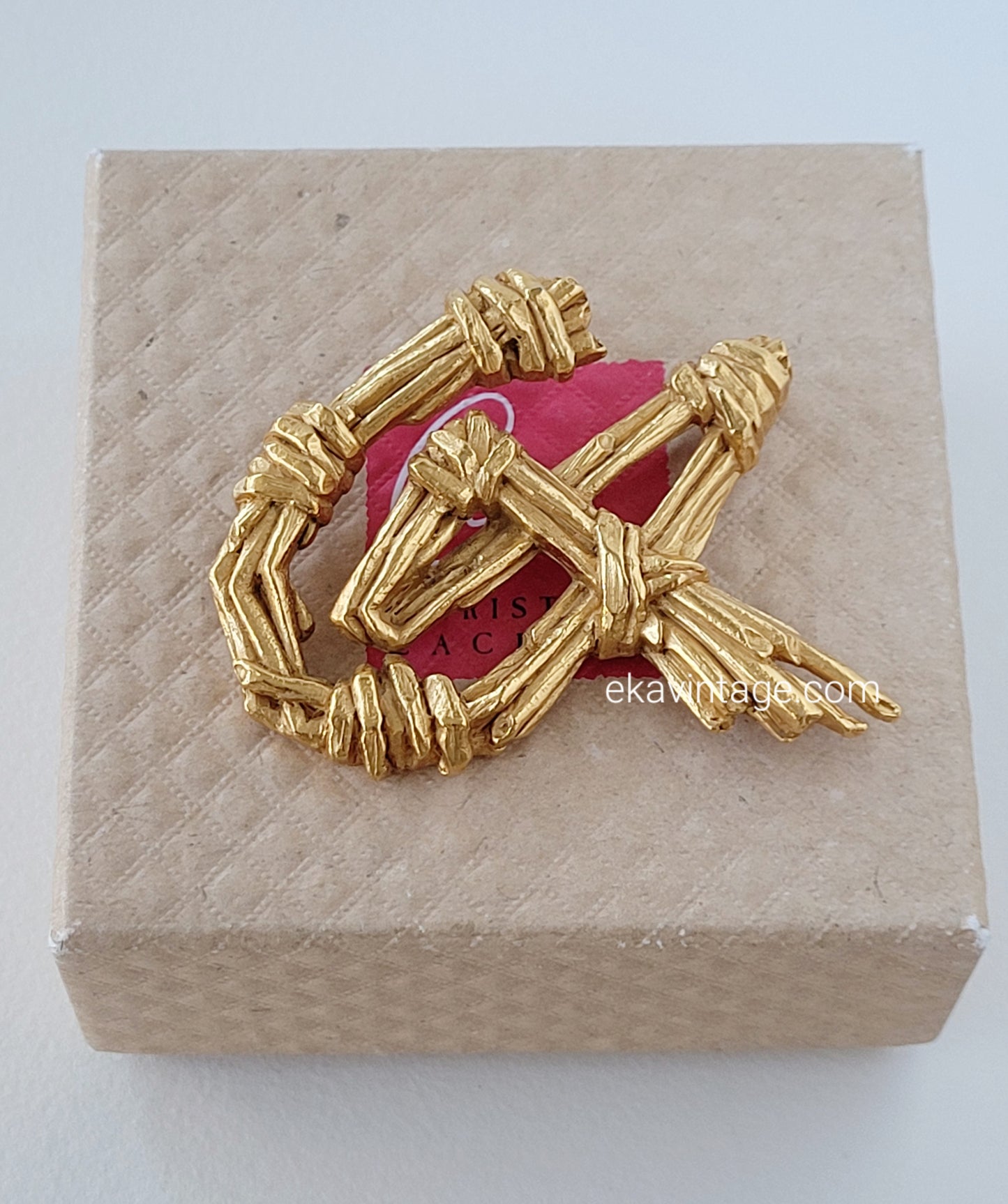 Christian Lacroix - Grande broche vintage CL
