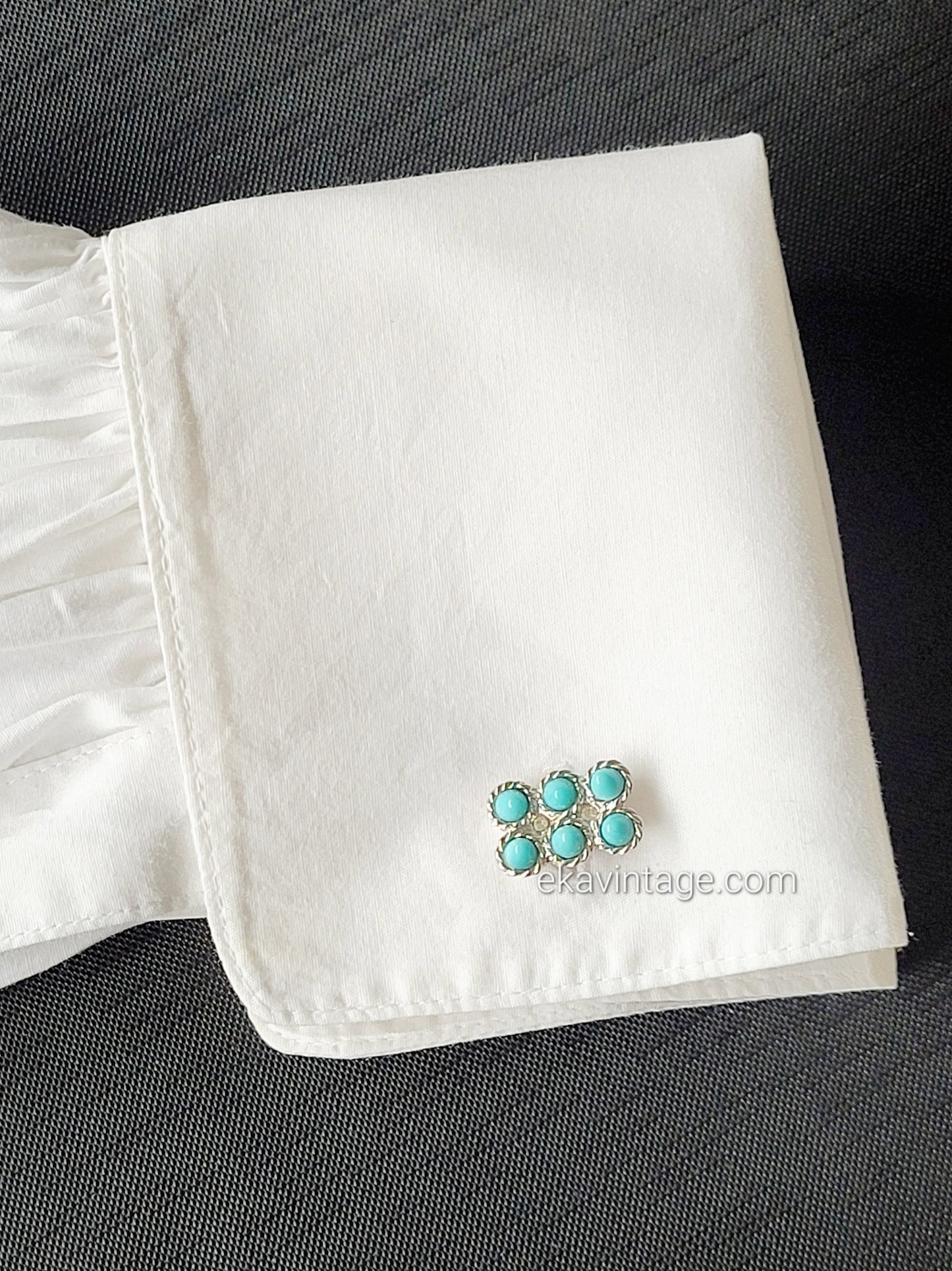 Carven - Boutons de manchette vintage