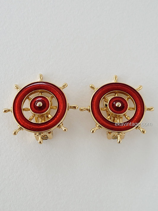 Orena Paris - Boucles d'oreilles vintage