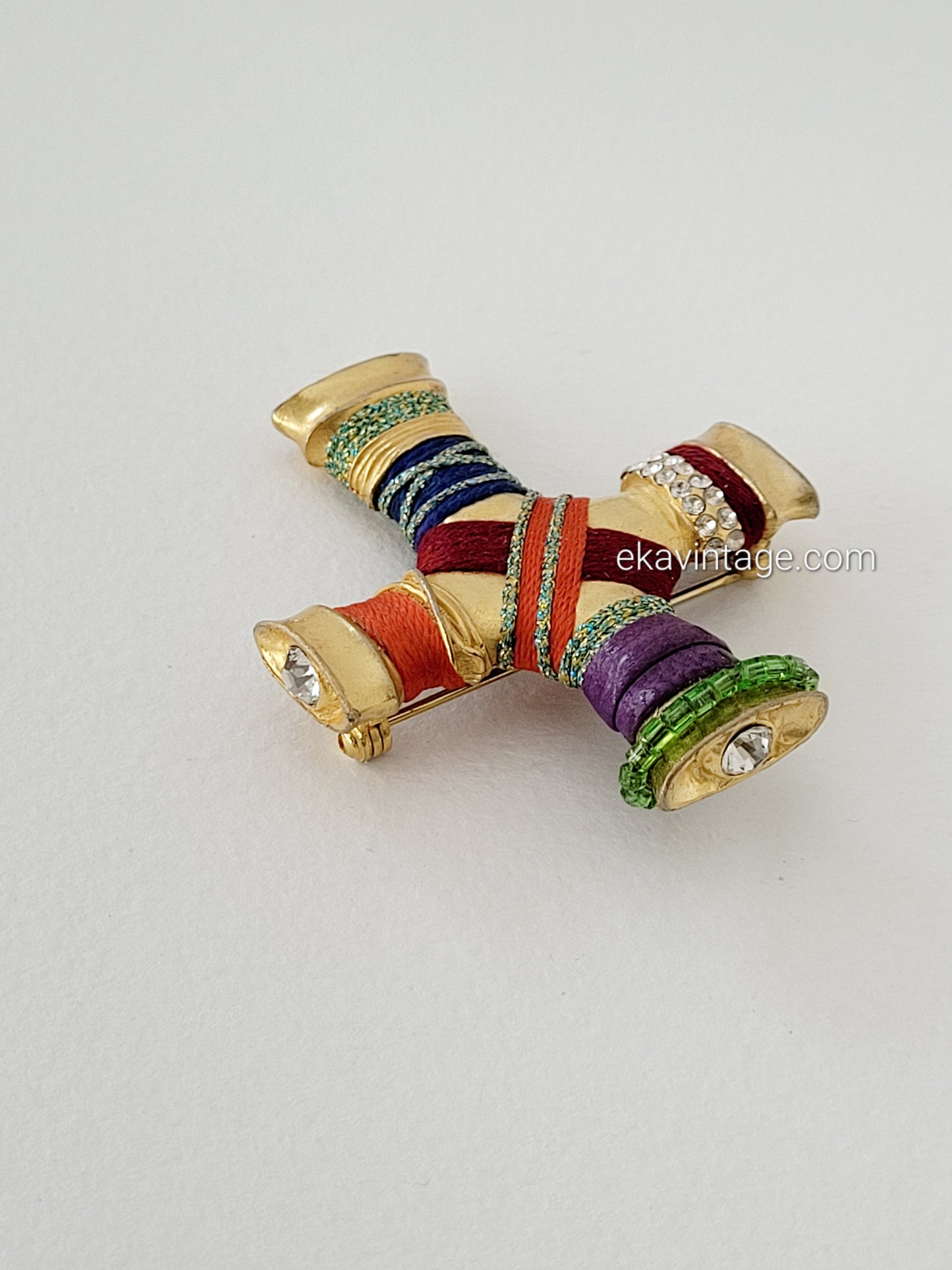 Christian Lacroix-Broche vintage Croix