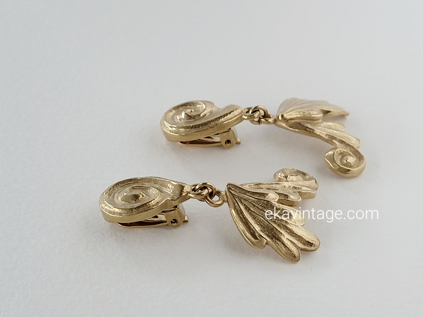 Boucles d'oreilles vintage Jacques Esterel