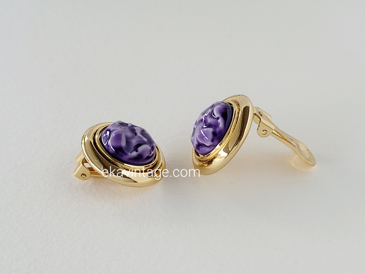 Orena Paris - Boucles d'oreilles vintage