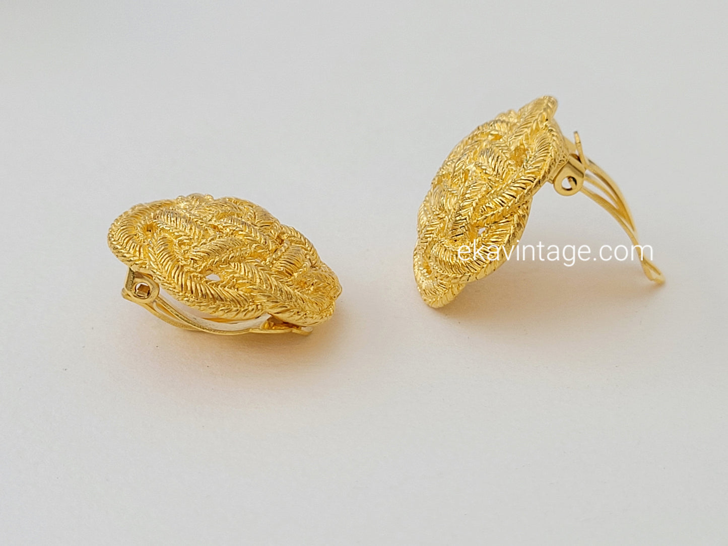 Ungaro Paris - Boucles d'oreilles vintage