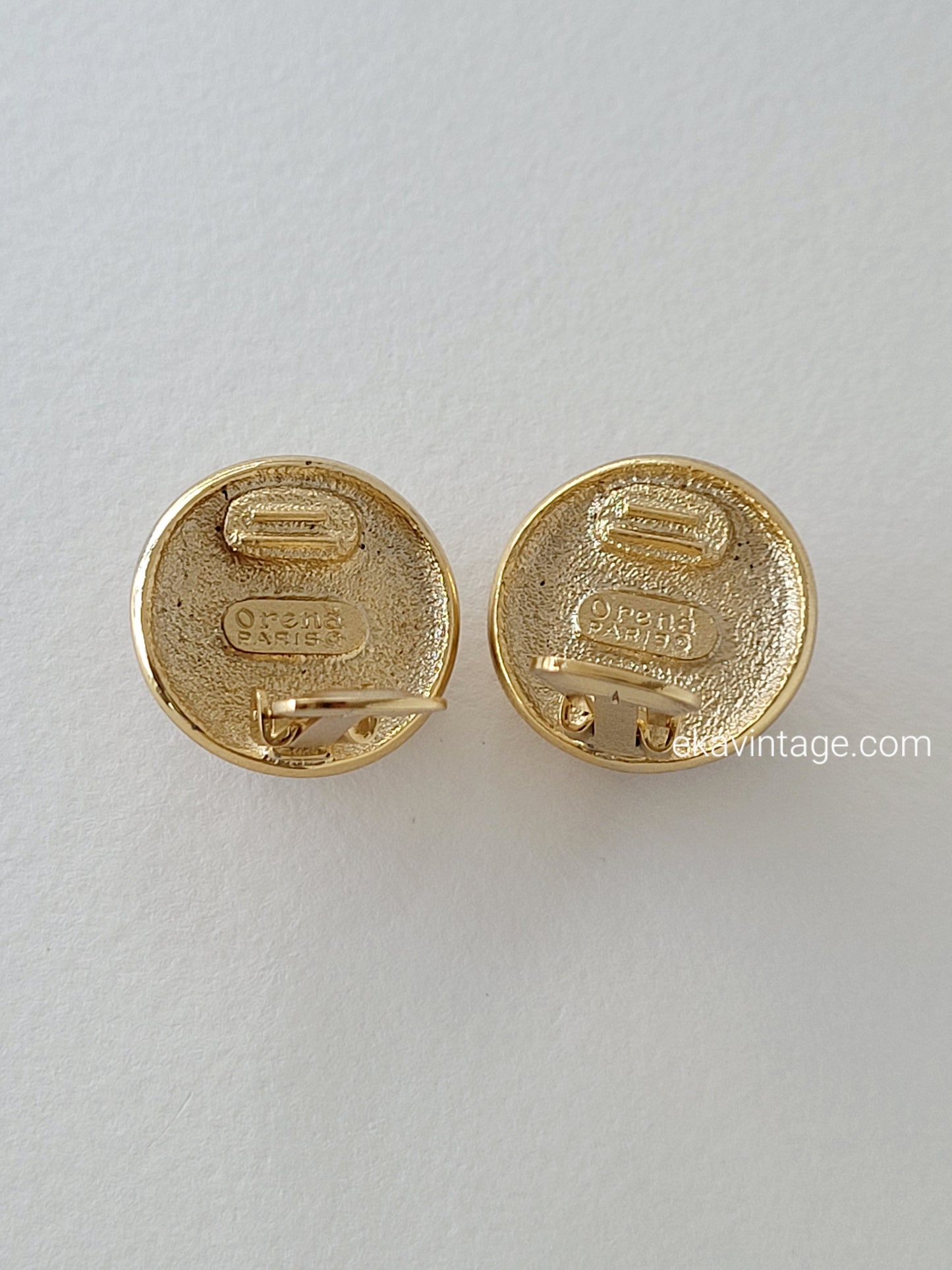 Orena Paris - Boucles d'oreilles vintage