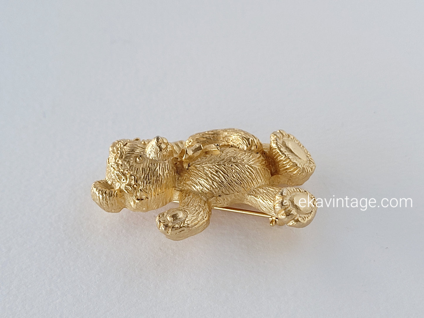 Il était une fois  - Broche vintage Ourson