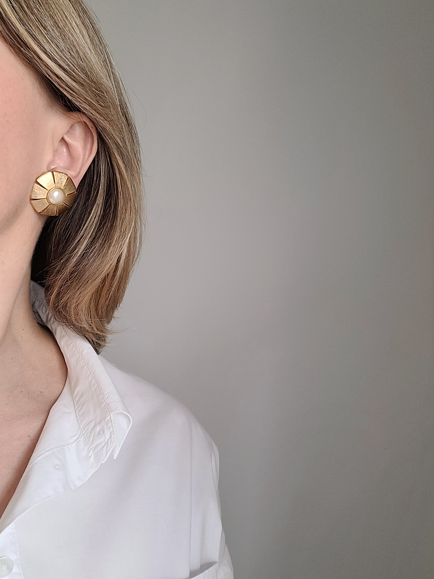 Revillon - Boucles d'oreilles vintage