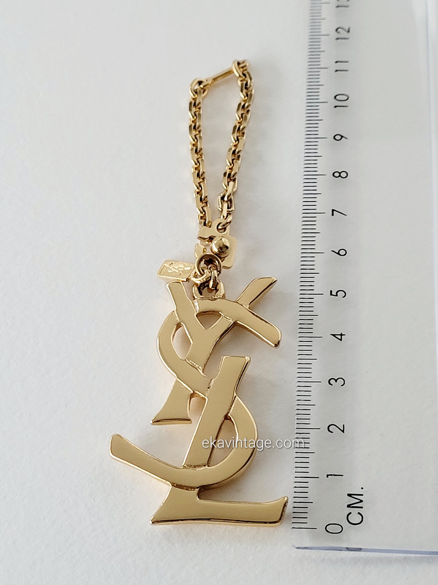 Yves Saint Laurent - Bijou de sac ou porte-clés vintage YSL