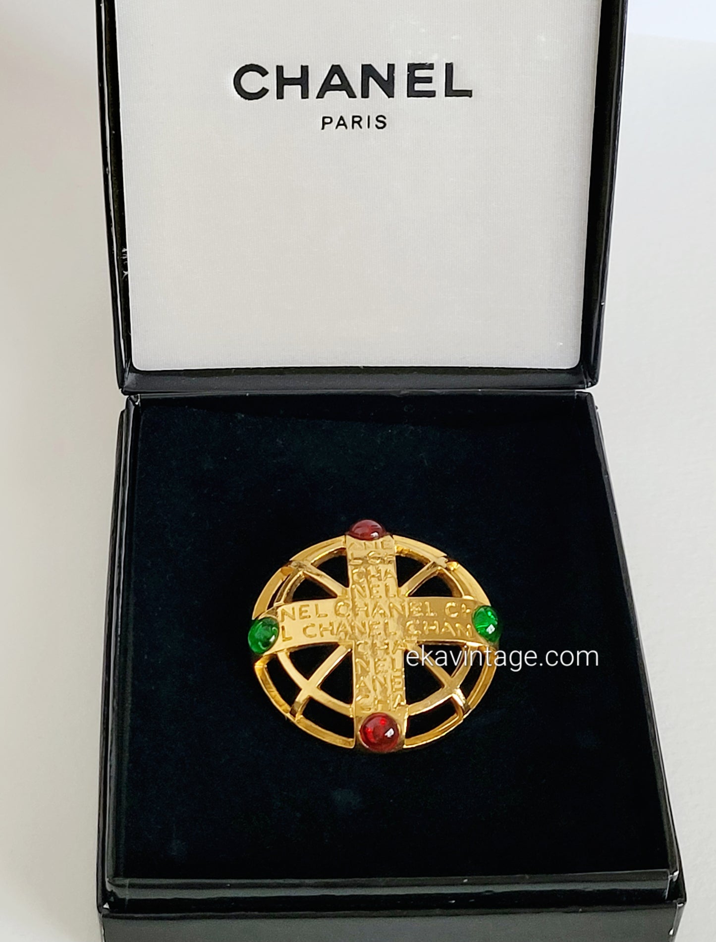 Chanel Gripoix - Broche vintage