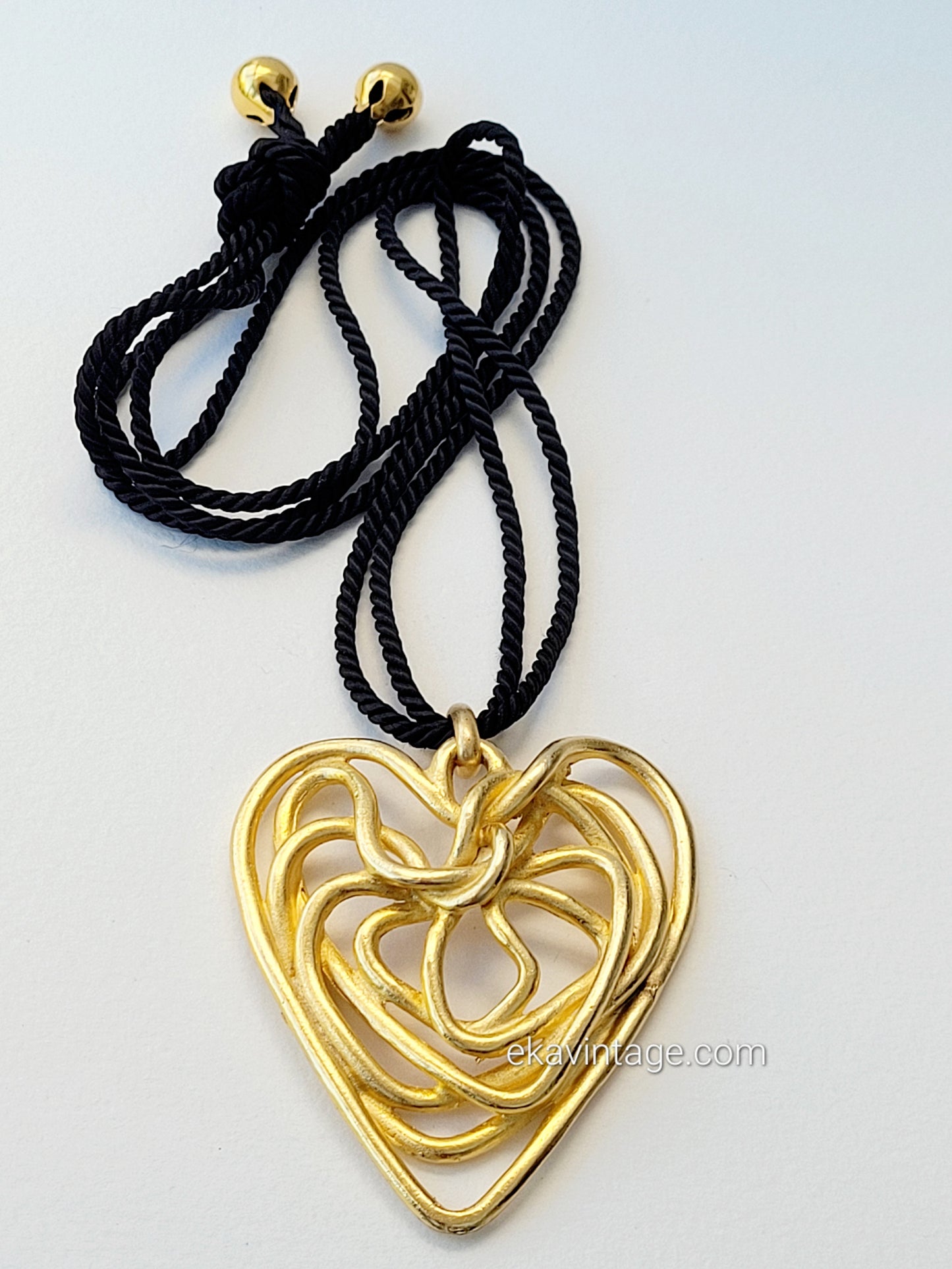 Balenciaga - Collier vintage cœur