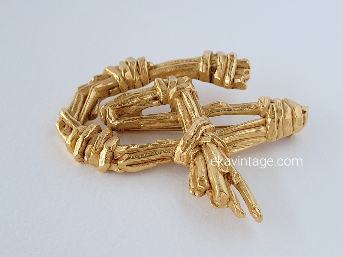 Christian Lacroix - Grande broche vintage CL