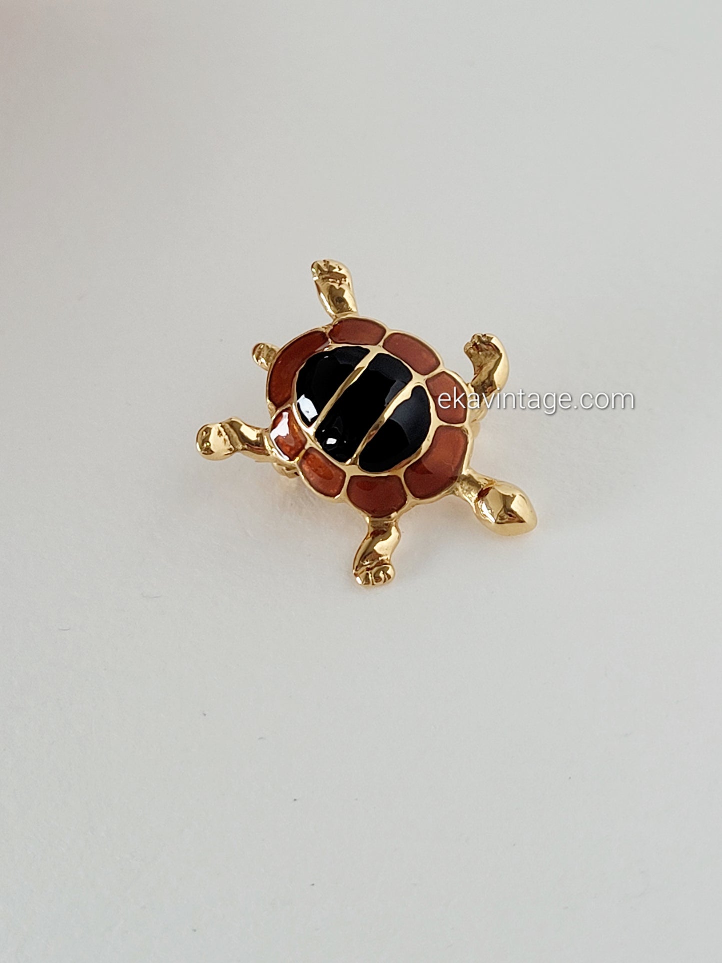 Cascio bijoux - Broche vintage Tortue