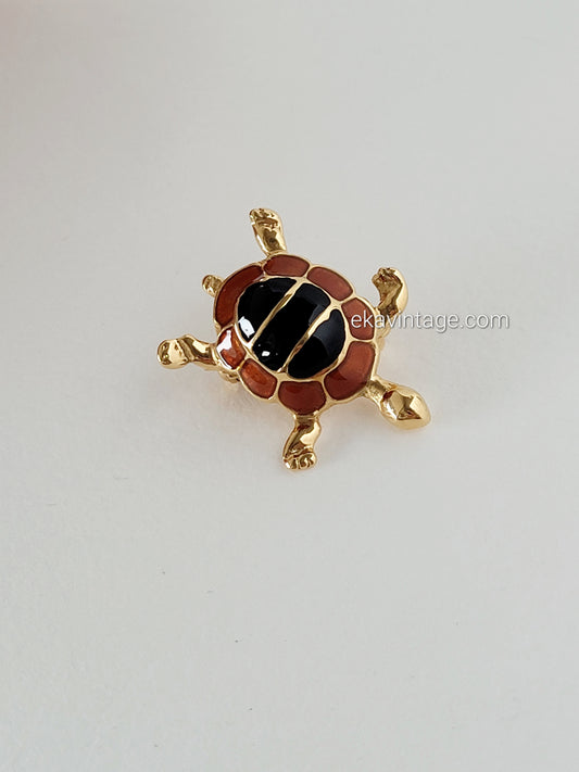 Cascio bijoux - Broche vintage Tortue