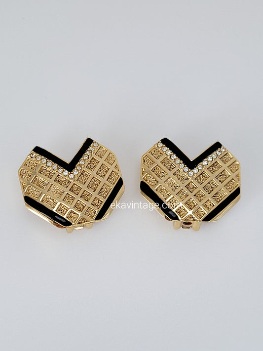 Balenciaga Paris  - Boucles d'oreilles vintage