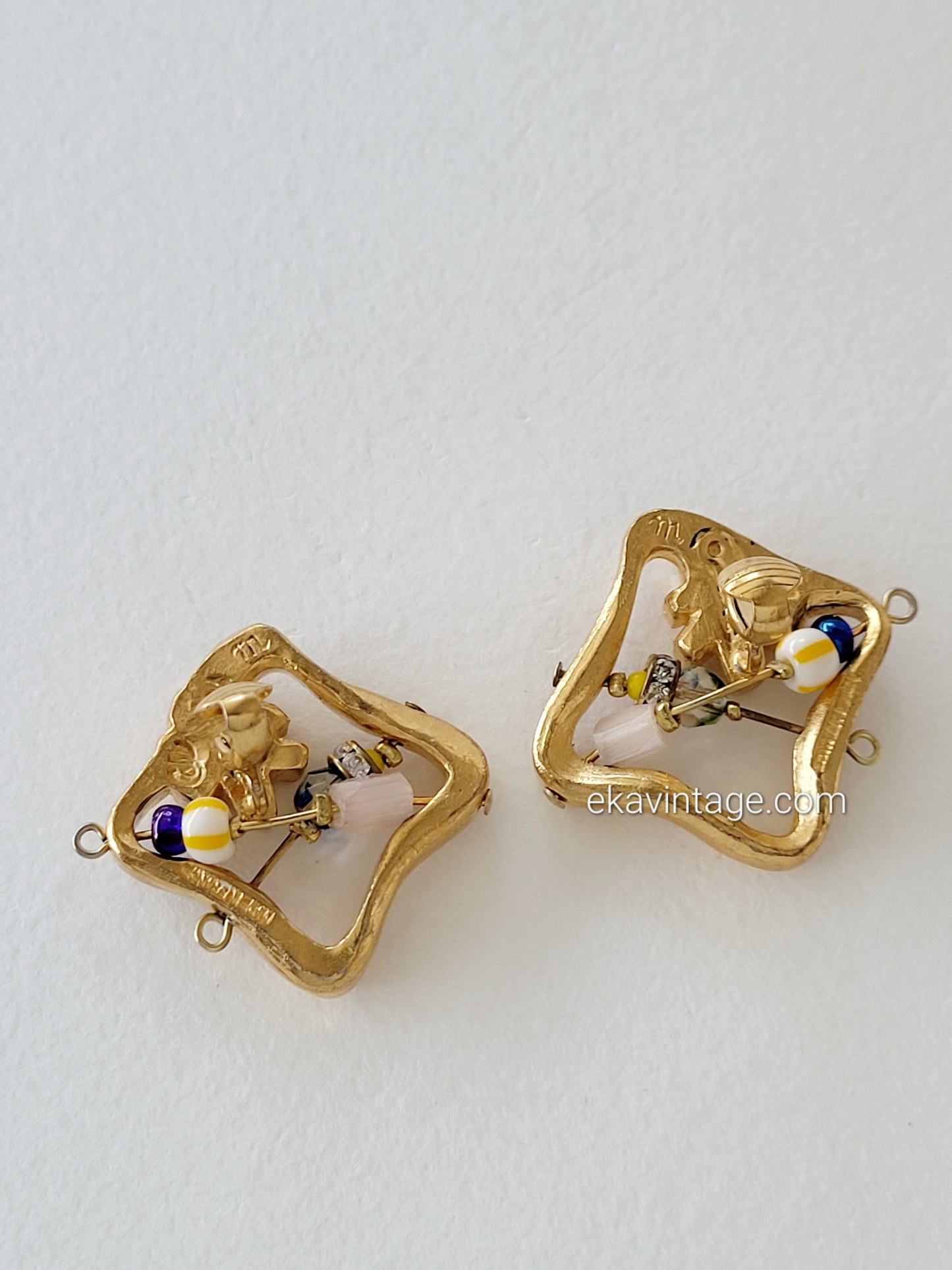 Christian Lacroix - Boucles d'oreilles vintage