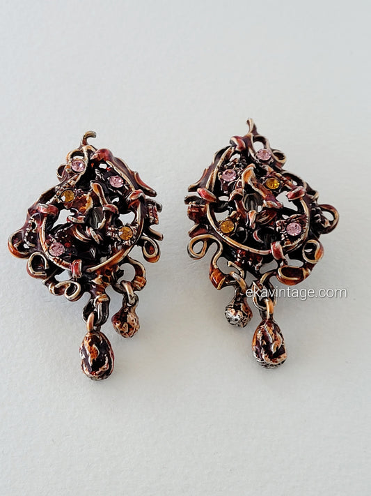 Christian Lacroix - Boucles d'oreilles vintage