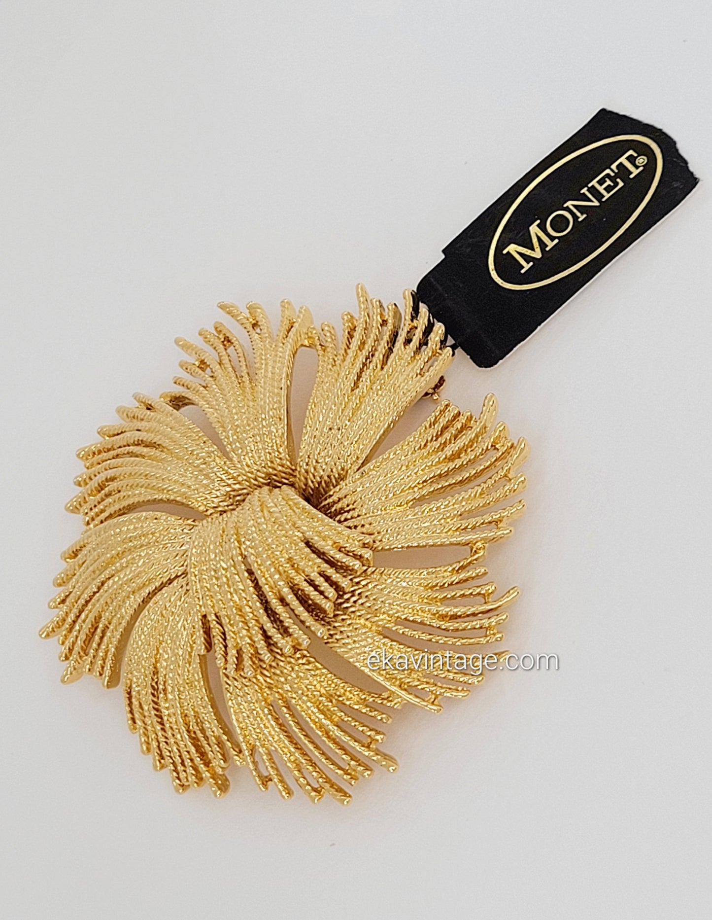 Monet  - Grande broche vintage