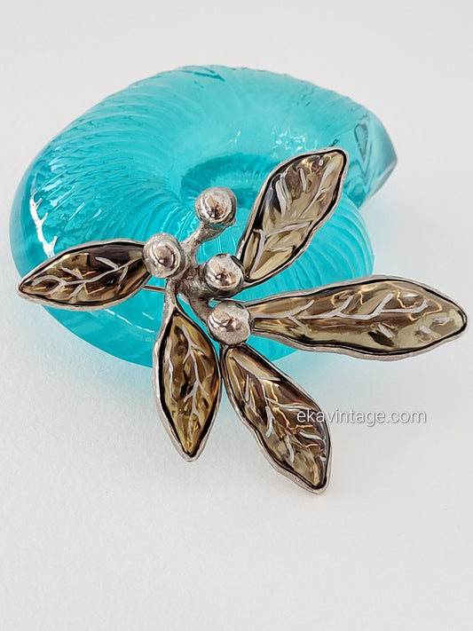 Kenzo Paris - Broche vintage Grande fleur