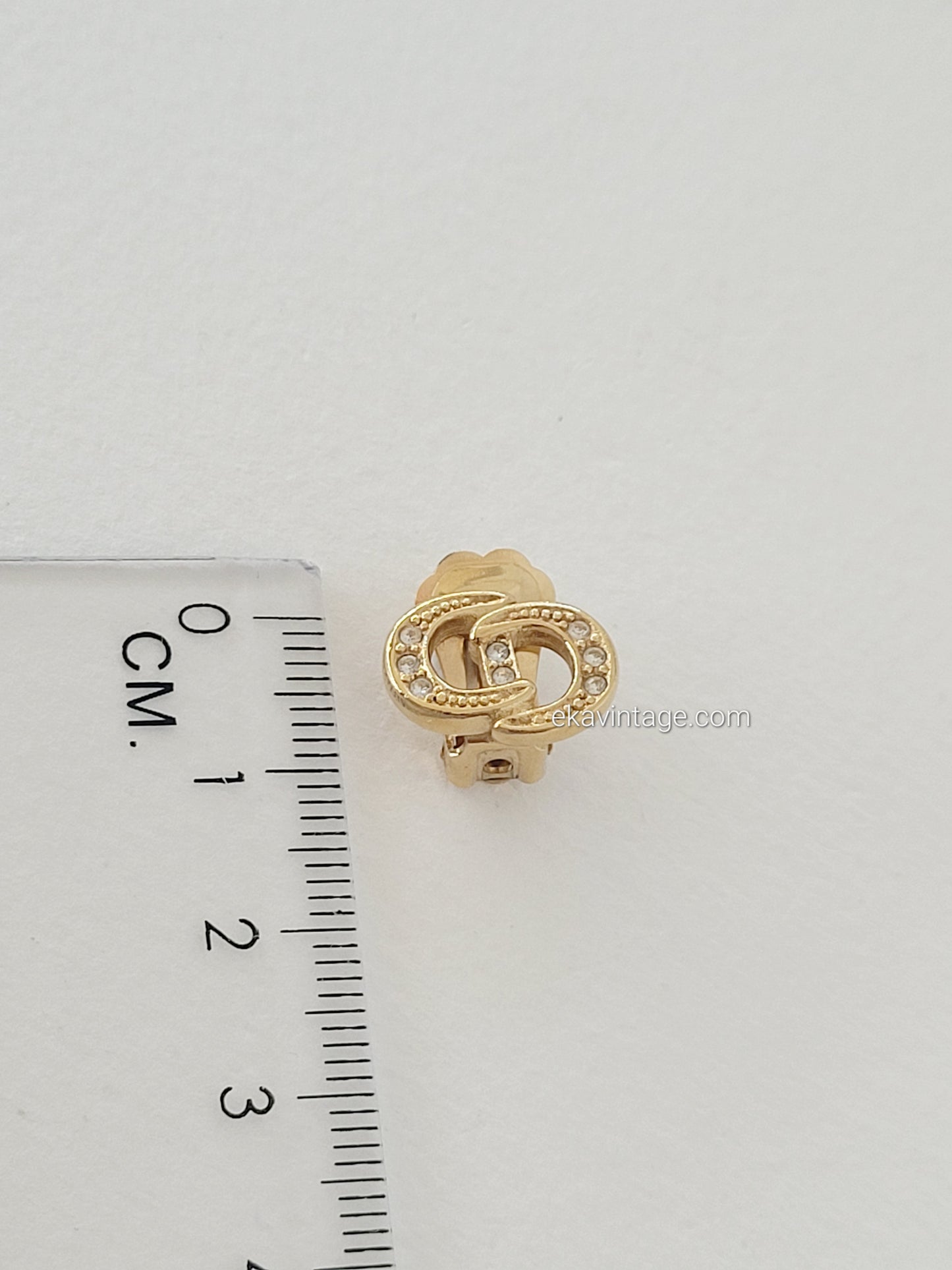 Christian Dior - Boucles d'oreilles vintage CD