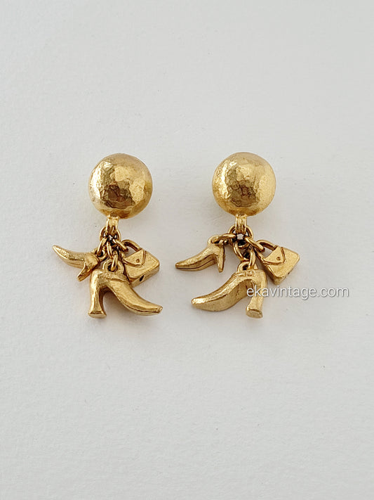 Il était une fois - Boucles d'oreilles vintage