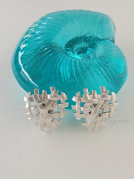 Boucles d'oreilles vintage - Yves Saint Laurent