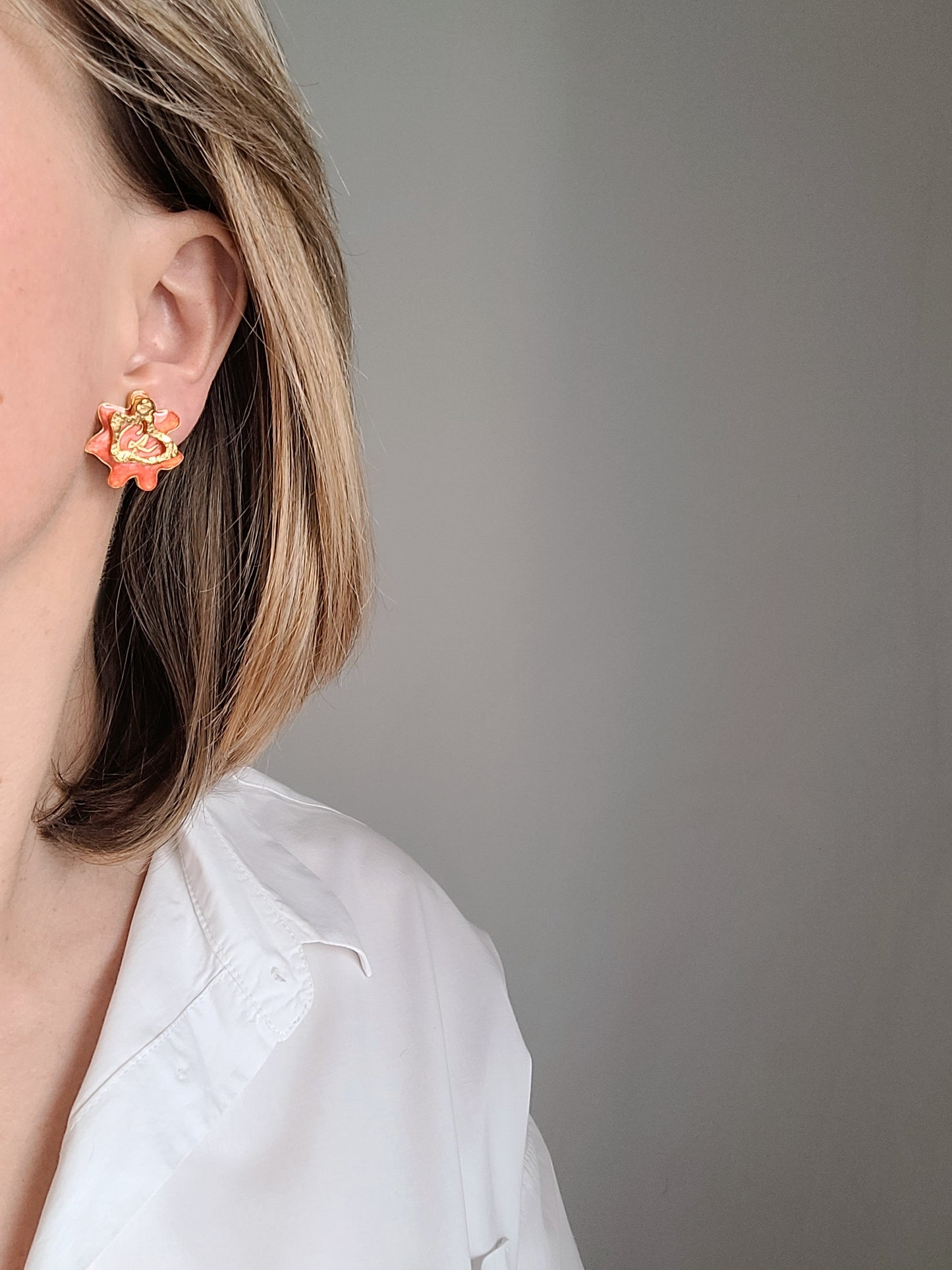 Christian Lacroix - Boucles d'oreilles vintage