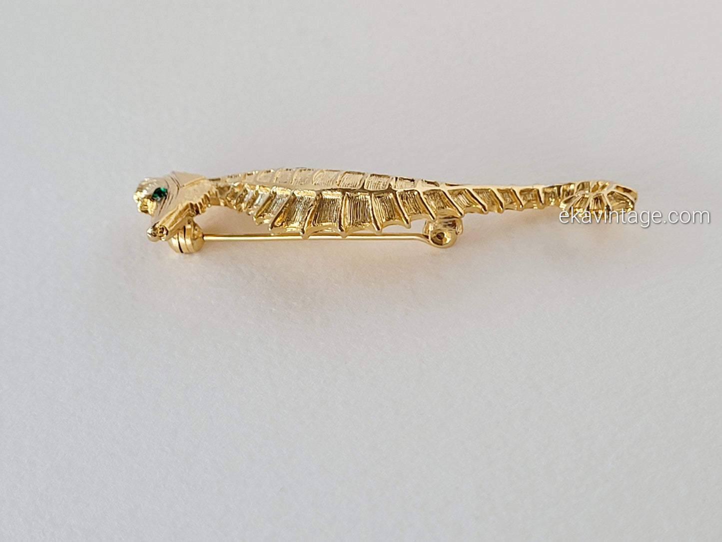 Broche vintage Hippocampe