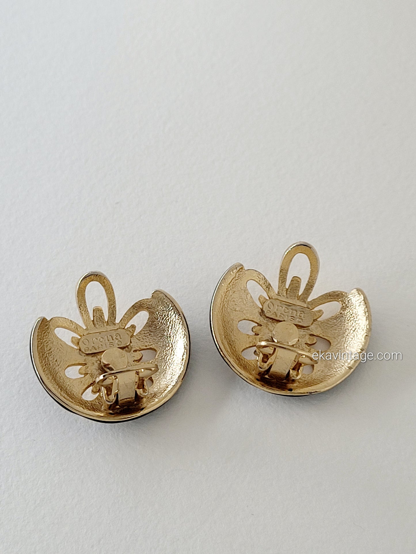 Orena Paris - Boucles d'oreilles vintage