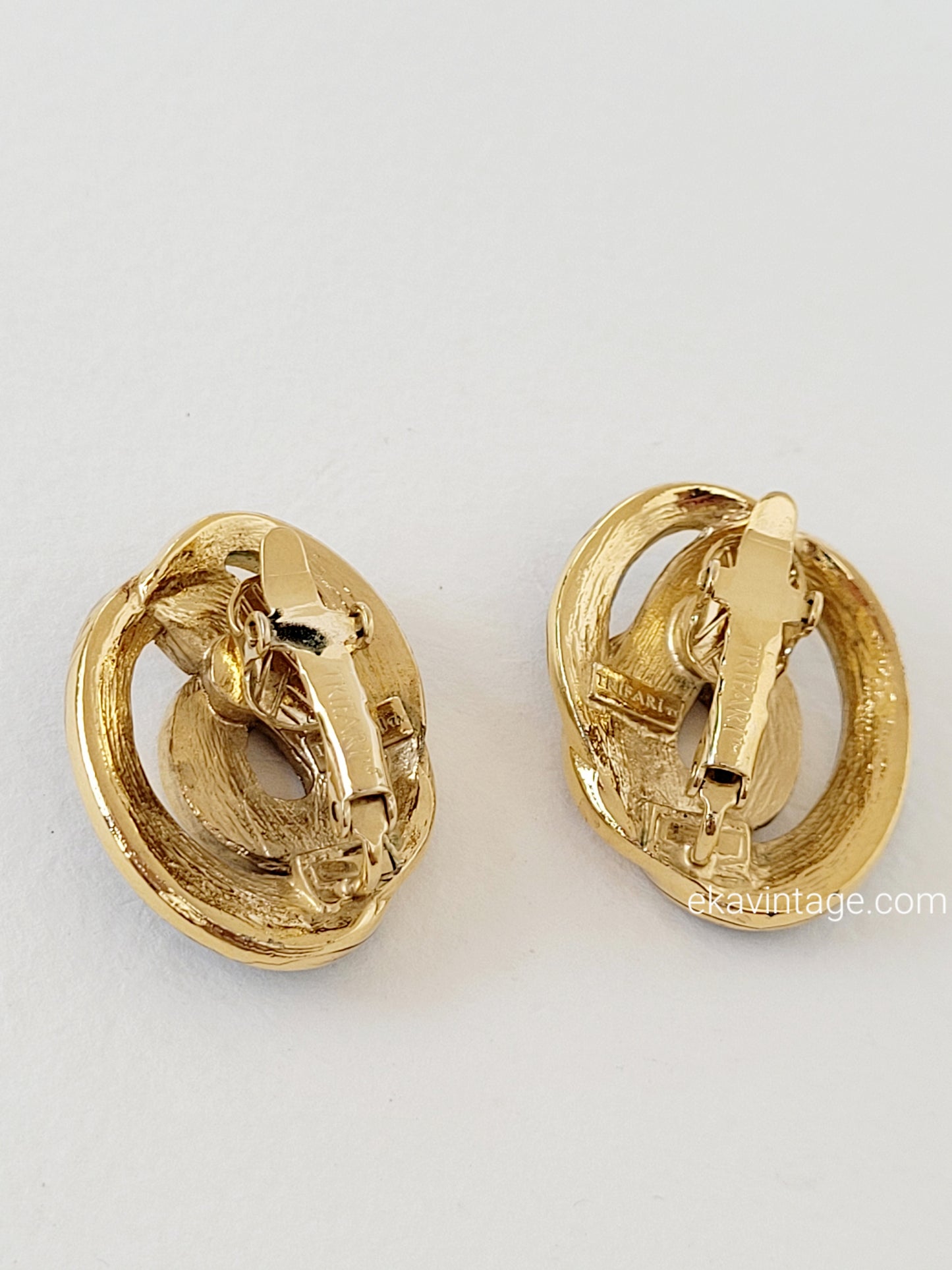 Trifari - Boucles d'oreilles vintage