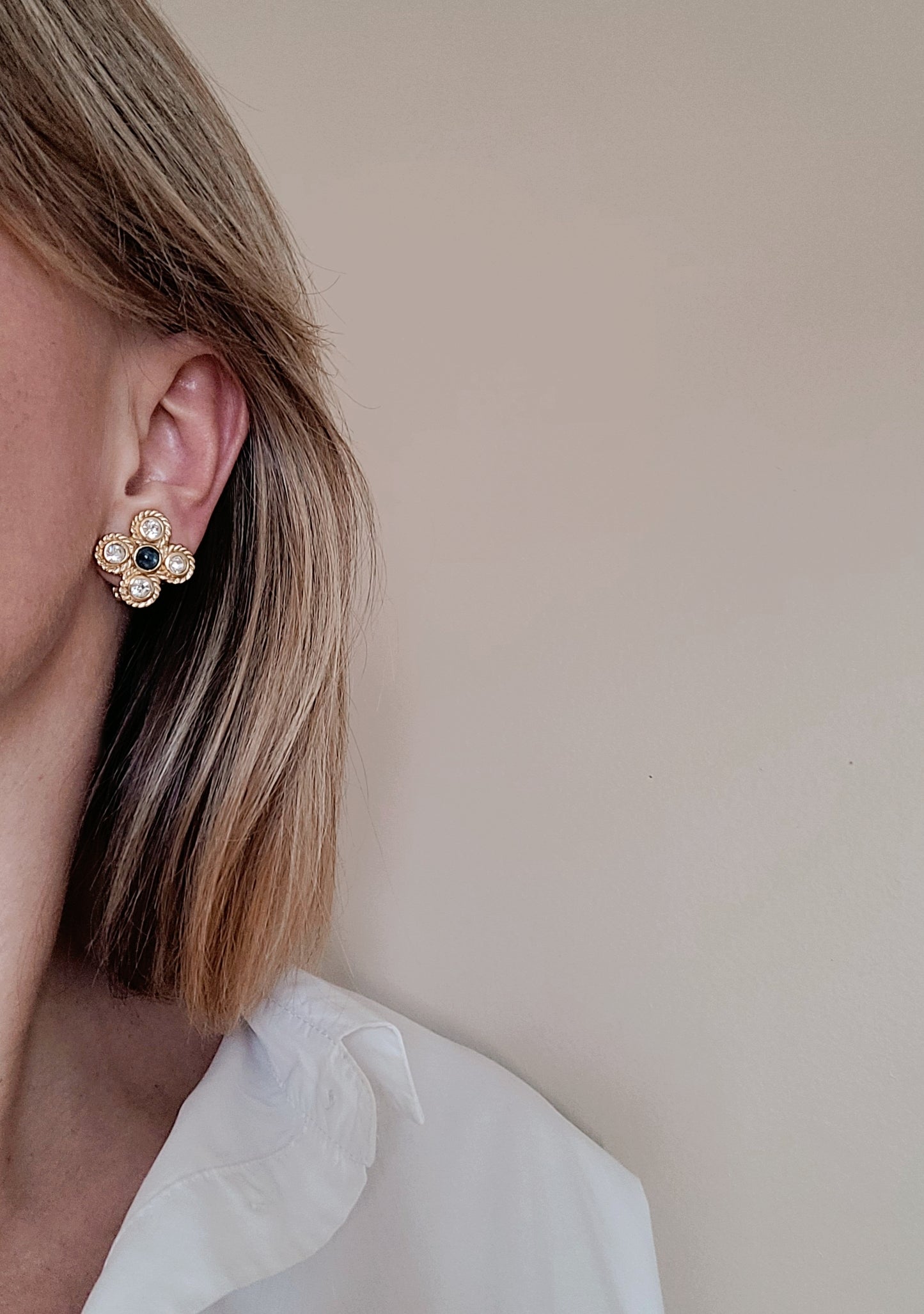 Christian Dior - Boucles d'oreilles vintage