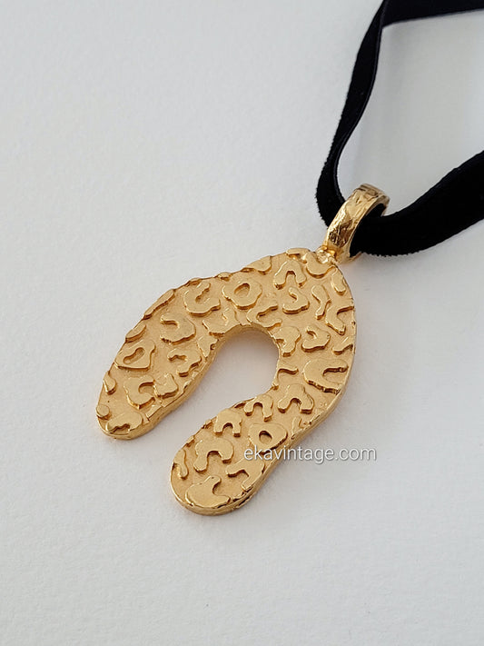 Biche de Bere - Pendentif vintage