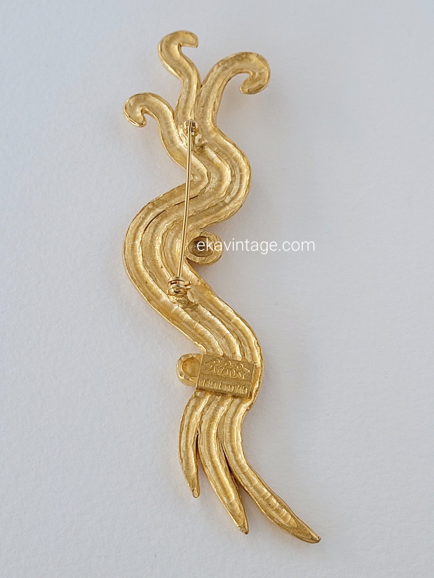 Il était une fois - Grande broche vintage