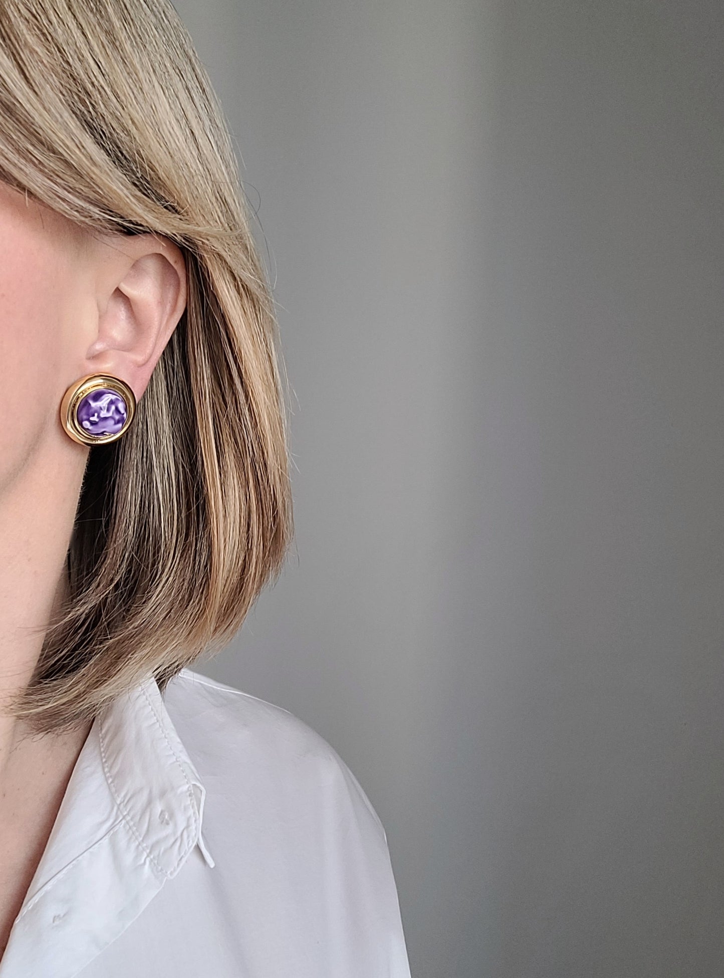 Orena Paris - Boucles d'oreilles vintage