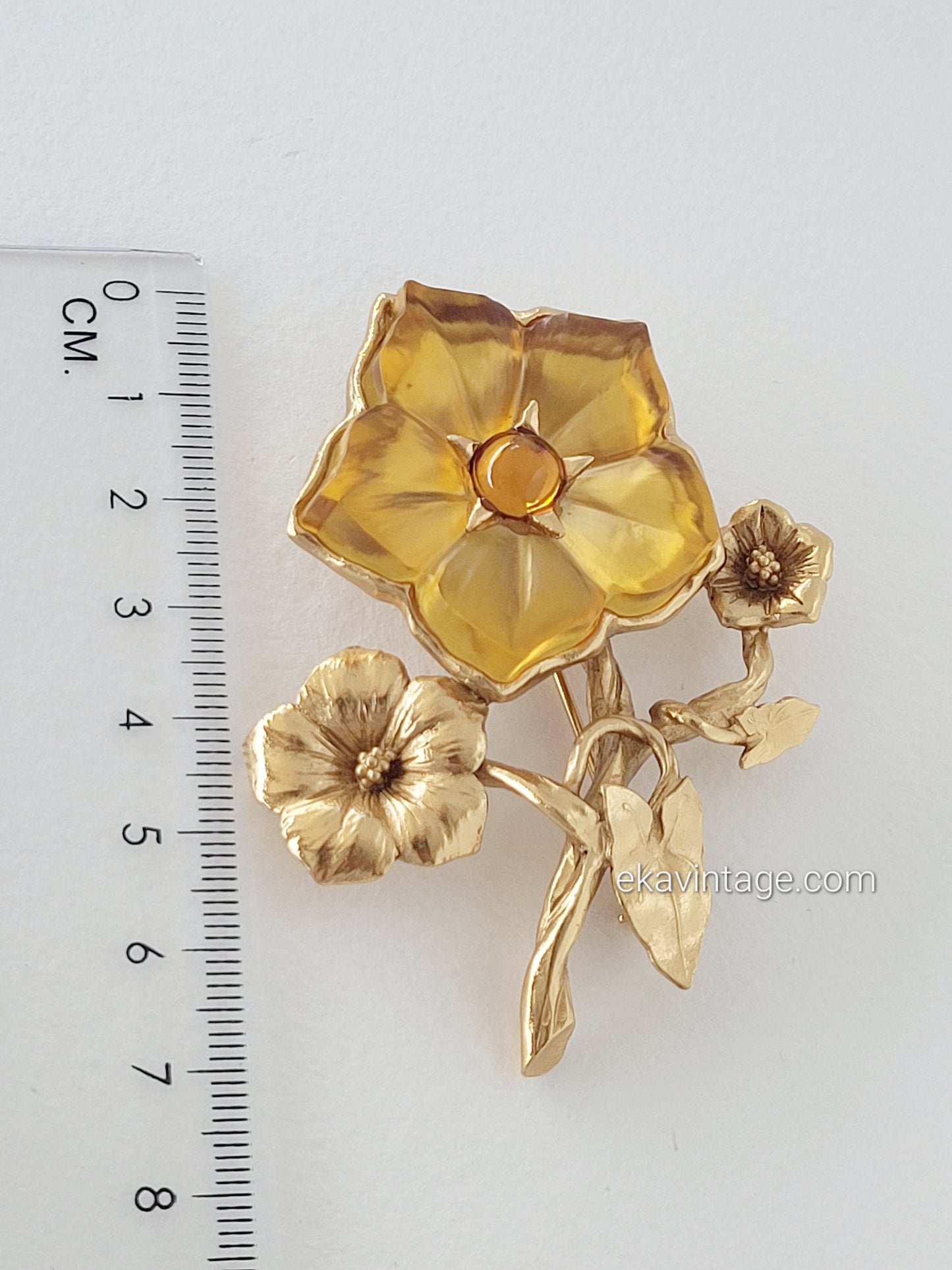 Kenzo Paris - Broche vintage Fleur