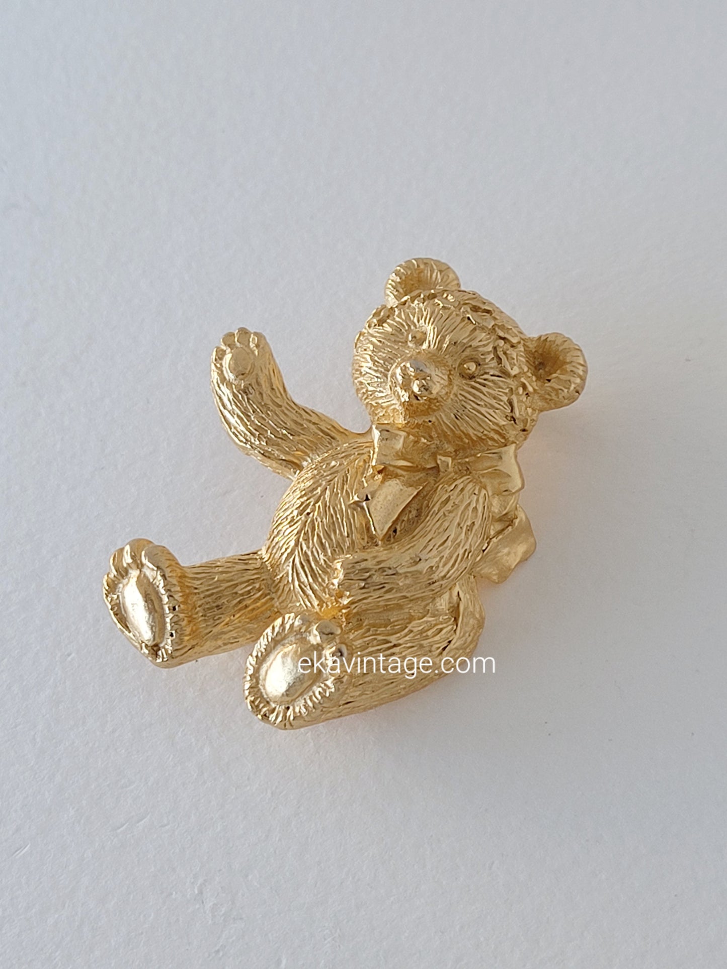 Il était une fois  - Broche vintage Ourson