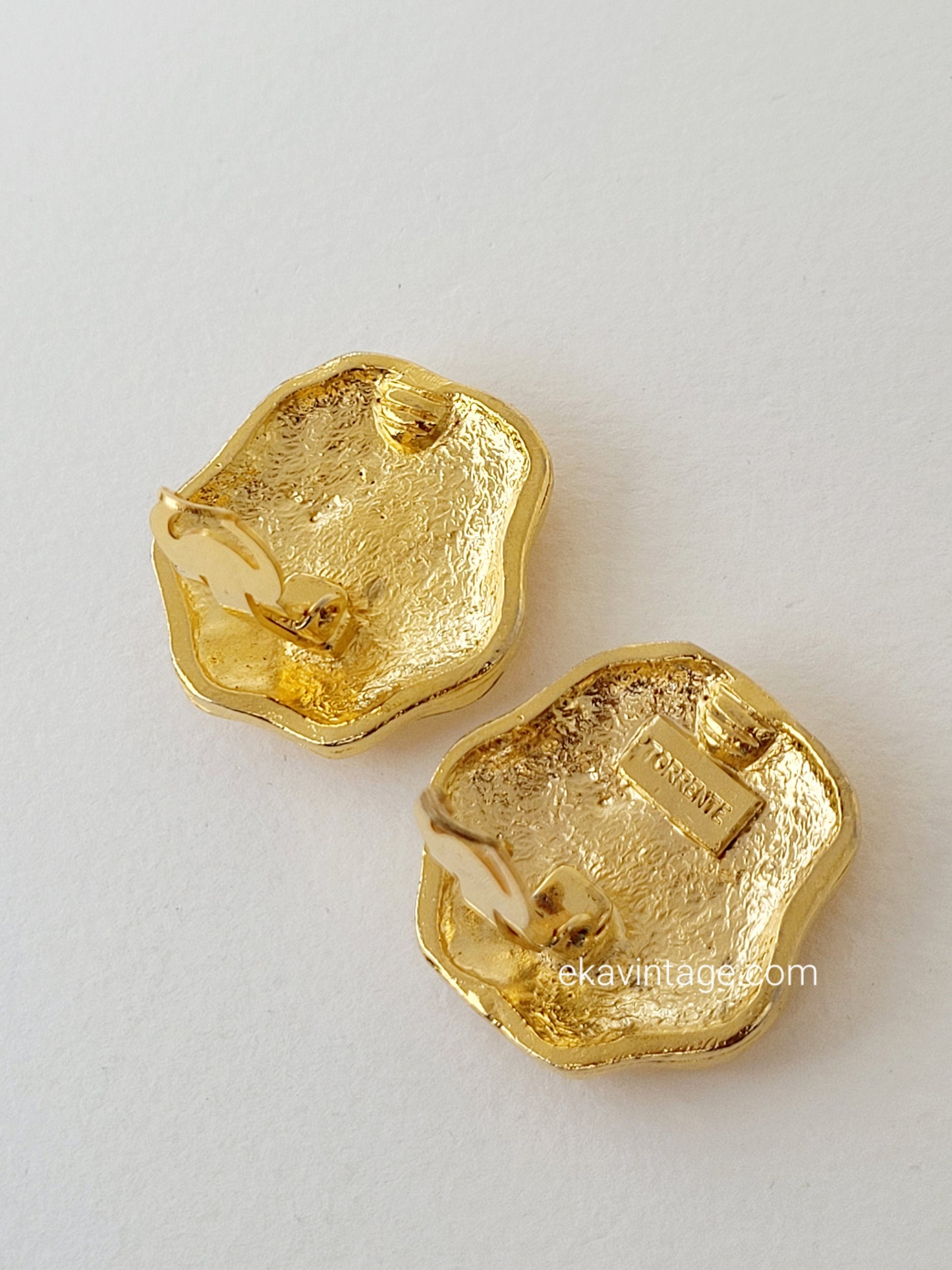 Torrente - boucles d'oreilles vintage